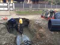 «Водоканал» устраняет аварию на главном водоводе столицы