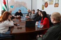 В столичной администрации прошло рабочее совещание главы Тимура Агрба с представителями министерства культуры и министерства туризма Абхазии